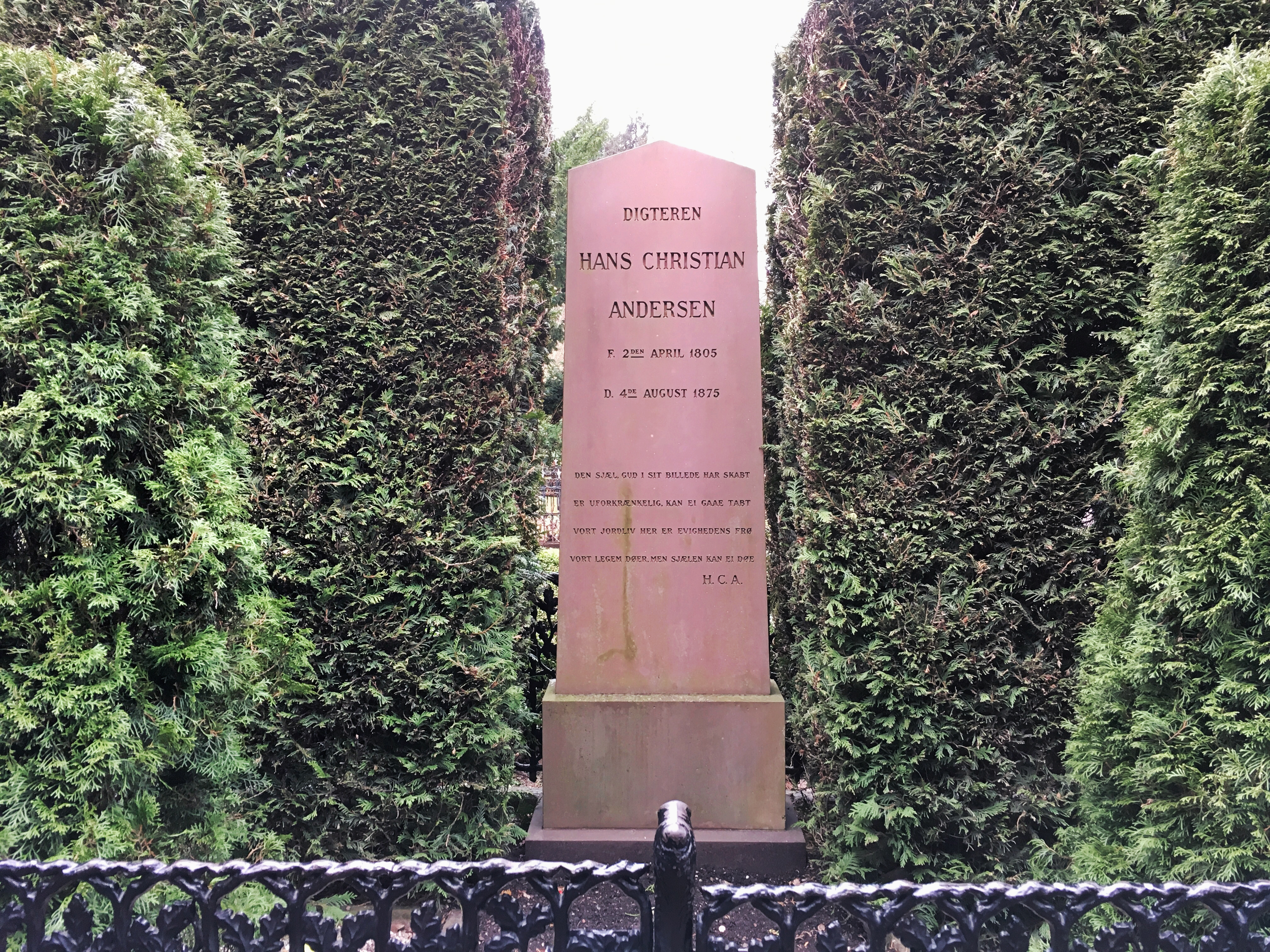 Assistens Kirkegård: Hans Christian Andersen